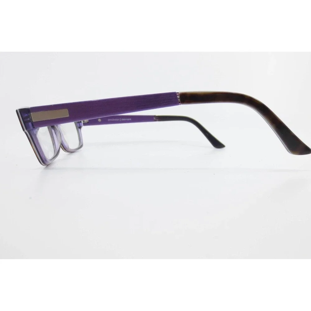 ProDesign Denmark 1704 c.5522 Tortoise Purple Eyeglass Frames 51-16-140 DG